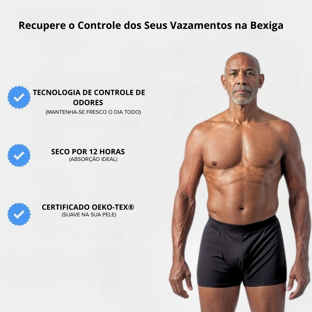 Boxer para incontinência - Boxhero